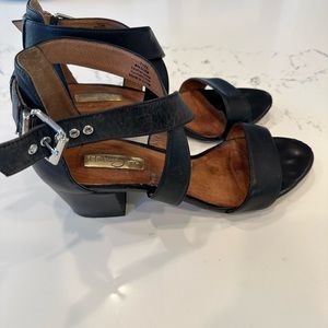 Halogen leather heels